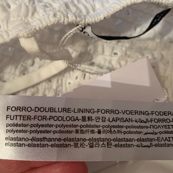 Bershka white eyelet jumper - S - Picture 9 of 10